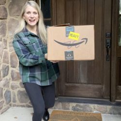 Crystal with Amazon Box